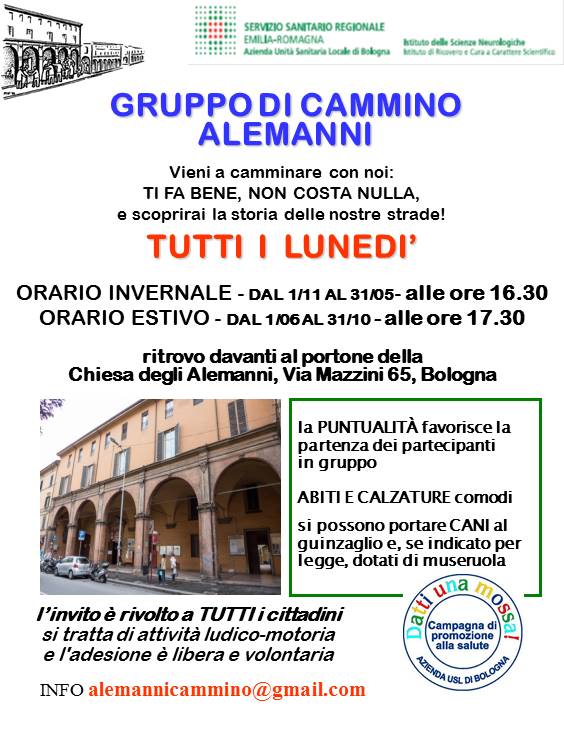gruppo di cammino Alemanni