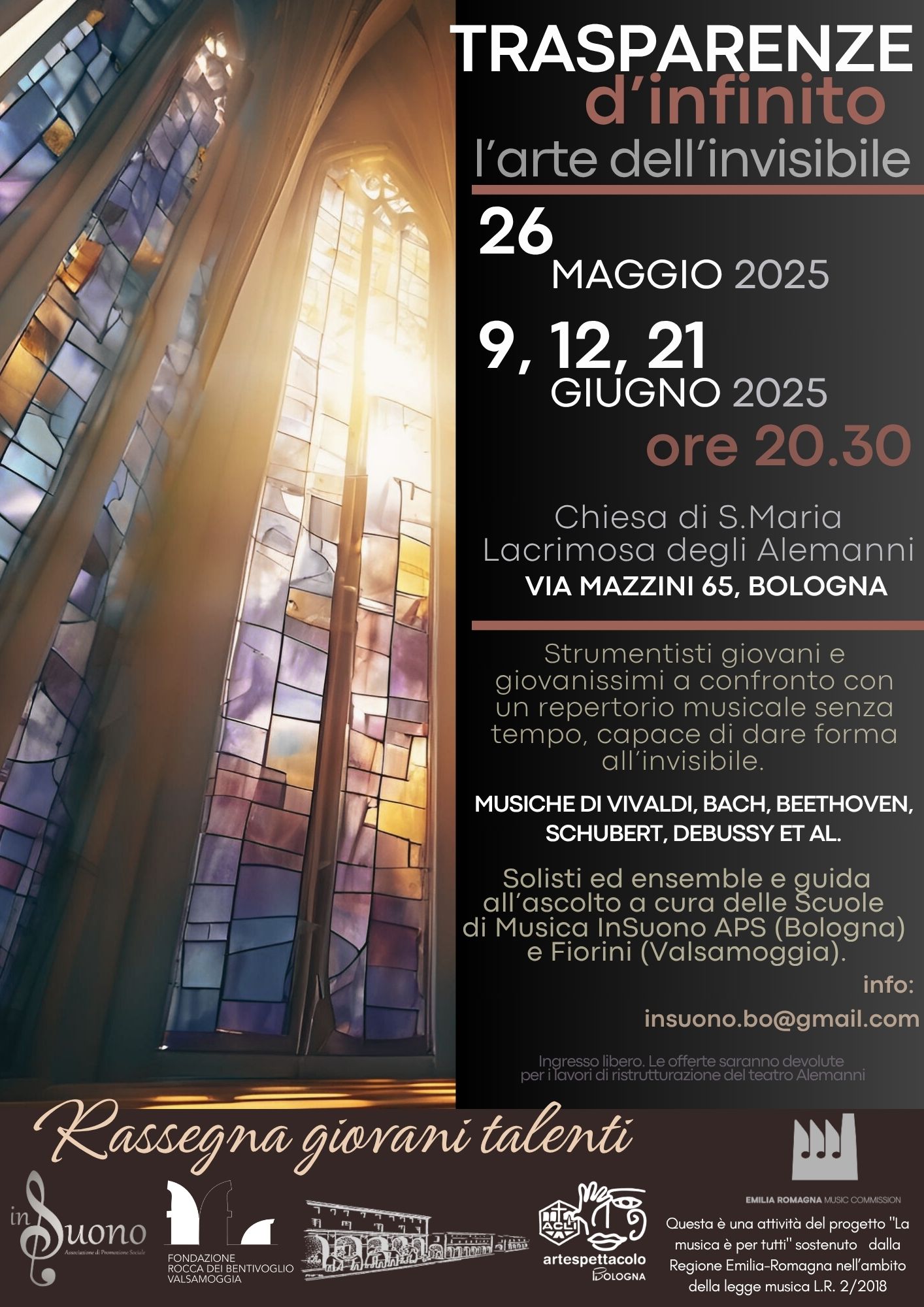 RASSEGNA IN CHIESA x parrocchia 26 MAG 2025